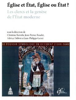 Couverture "Eglise et état, église ou état ?"