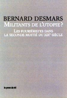 Couverture "Militants de l'utopie ?"