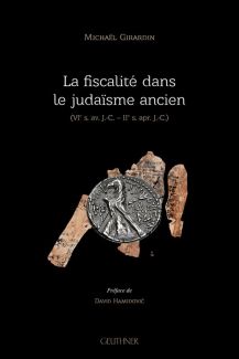 Couverture "La fiscalité dans le judaïsme ancien"