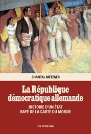 Couverture "La république démocratique allemande"