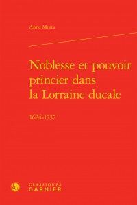 Couverture "Noblesse et pouvoir princier"