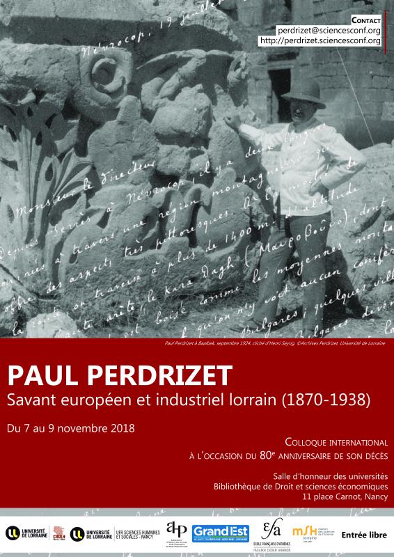 Affiche Paul Perdrizet