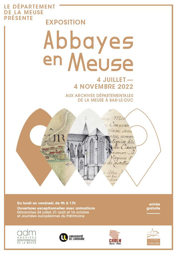 affiche expo abbayes