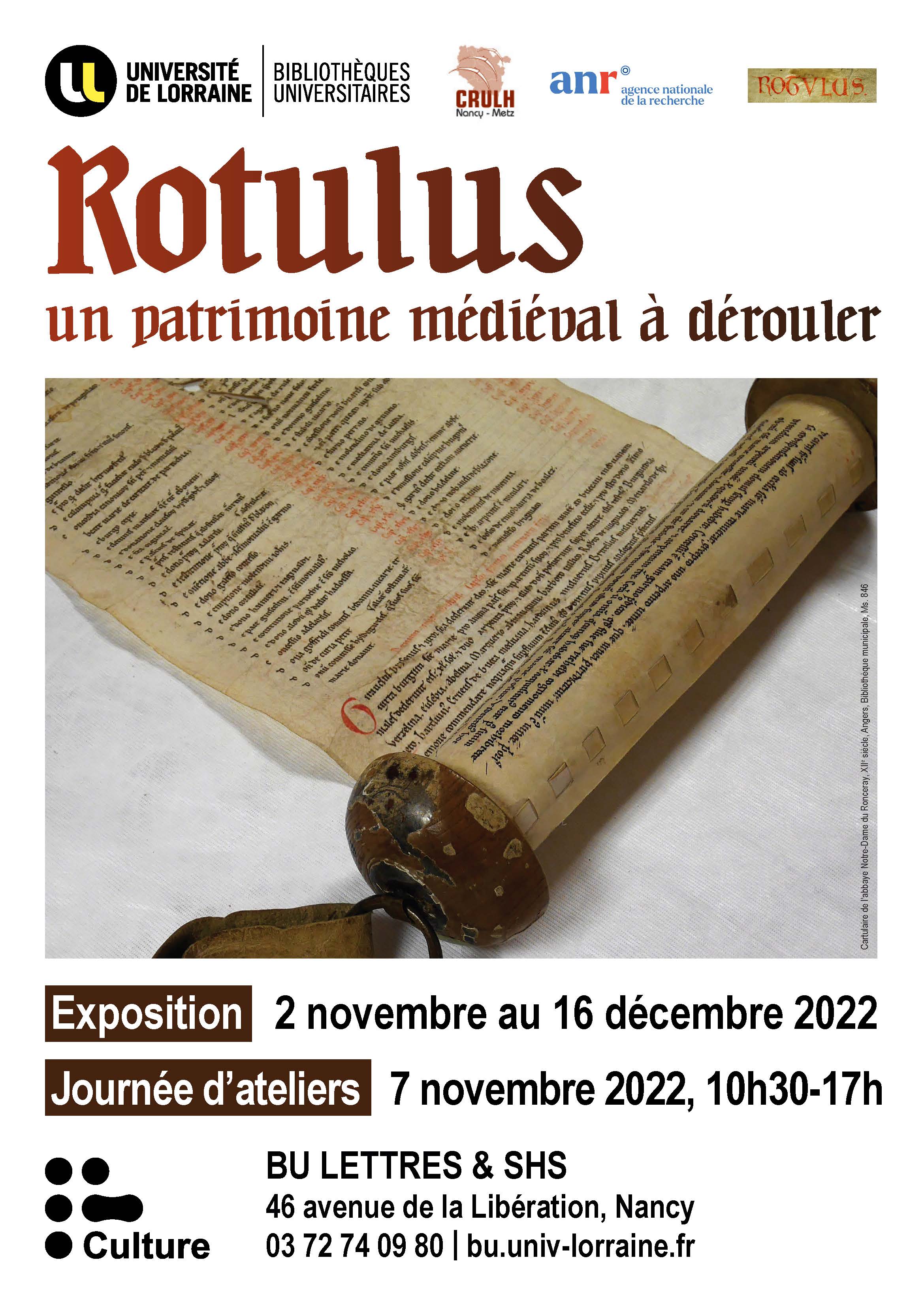 affiche expo ROTULUS
