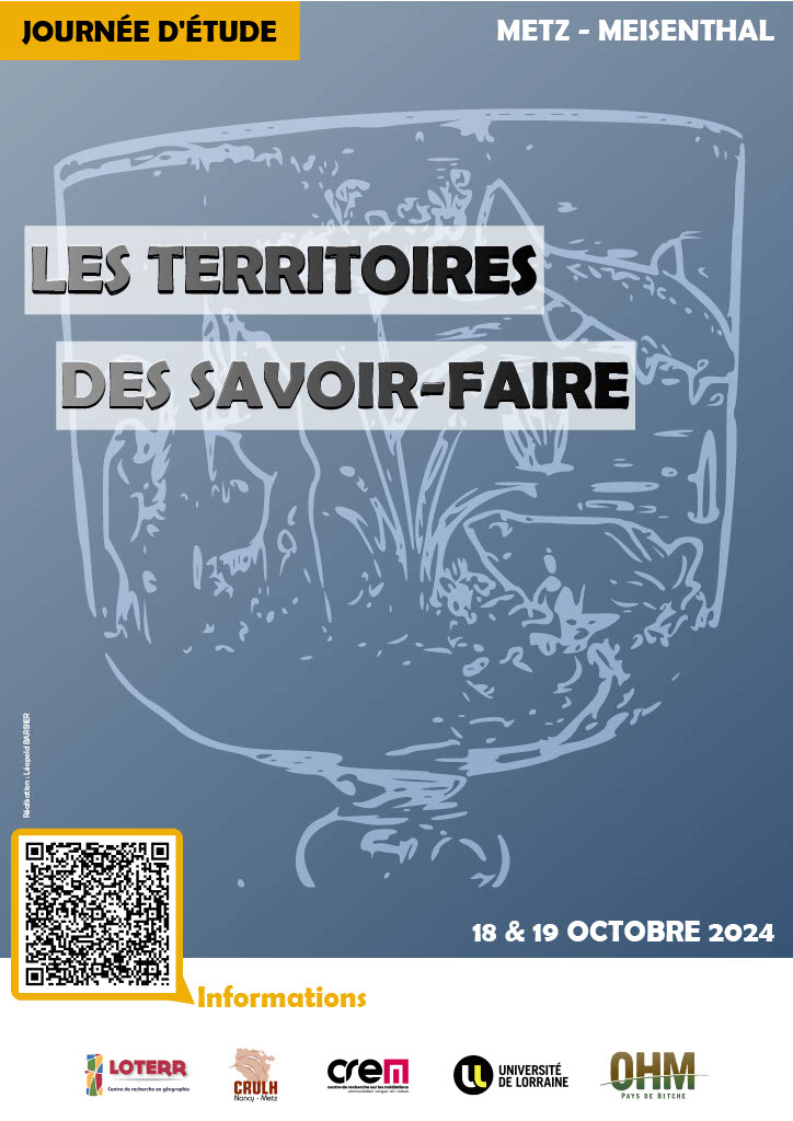 affiche Les territoires des savoir-faire