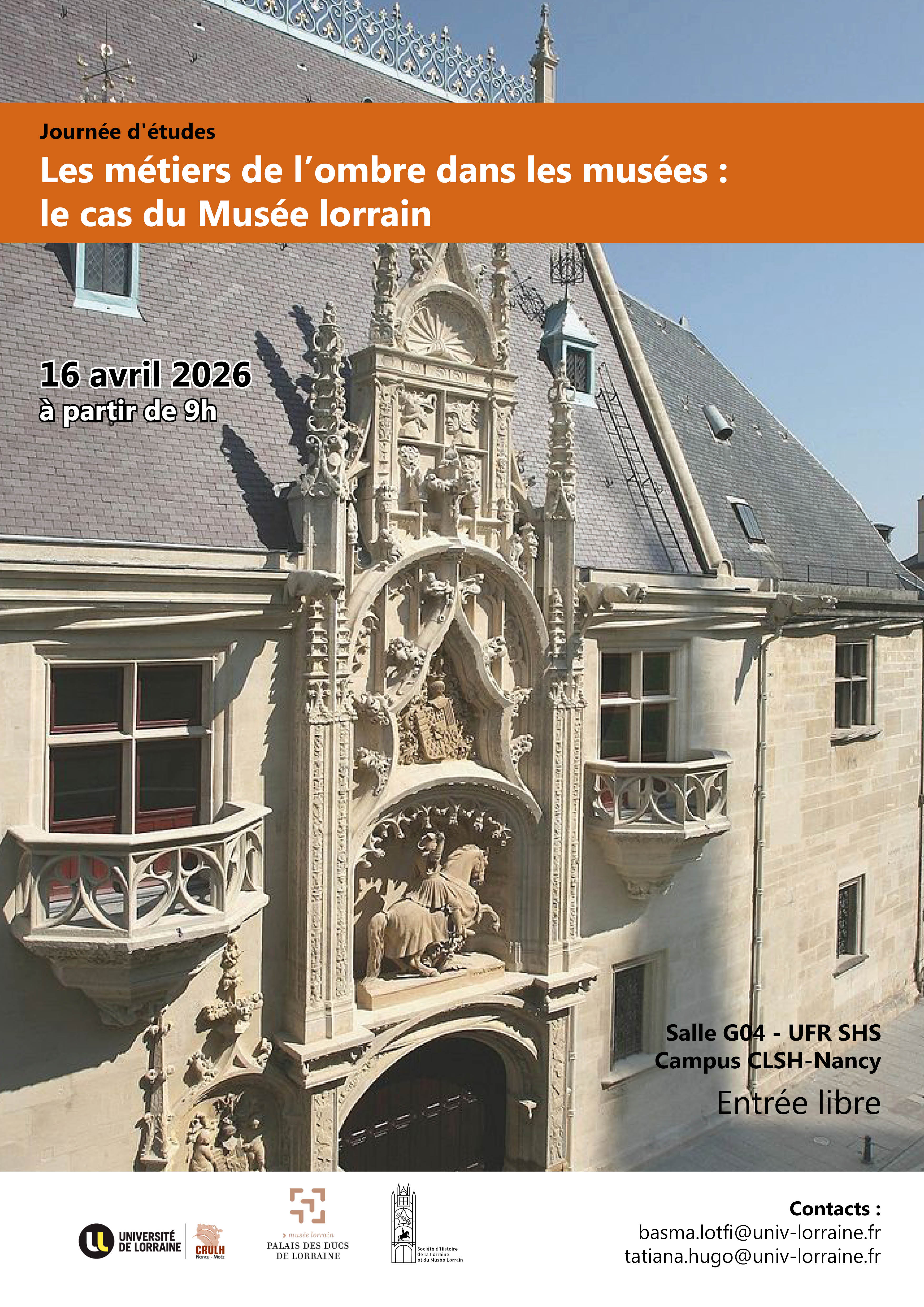 affiche métiers de l'ombre