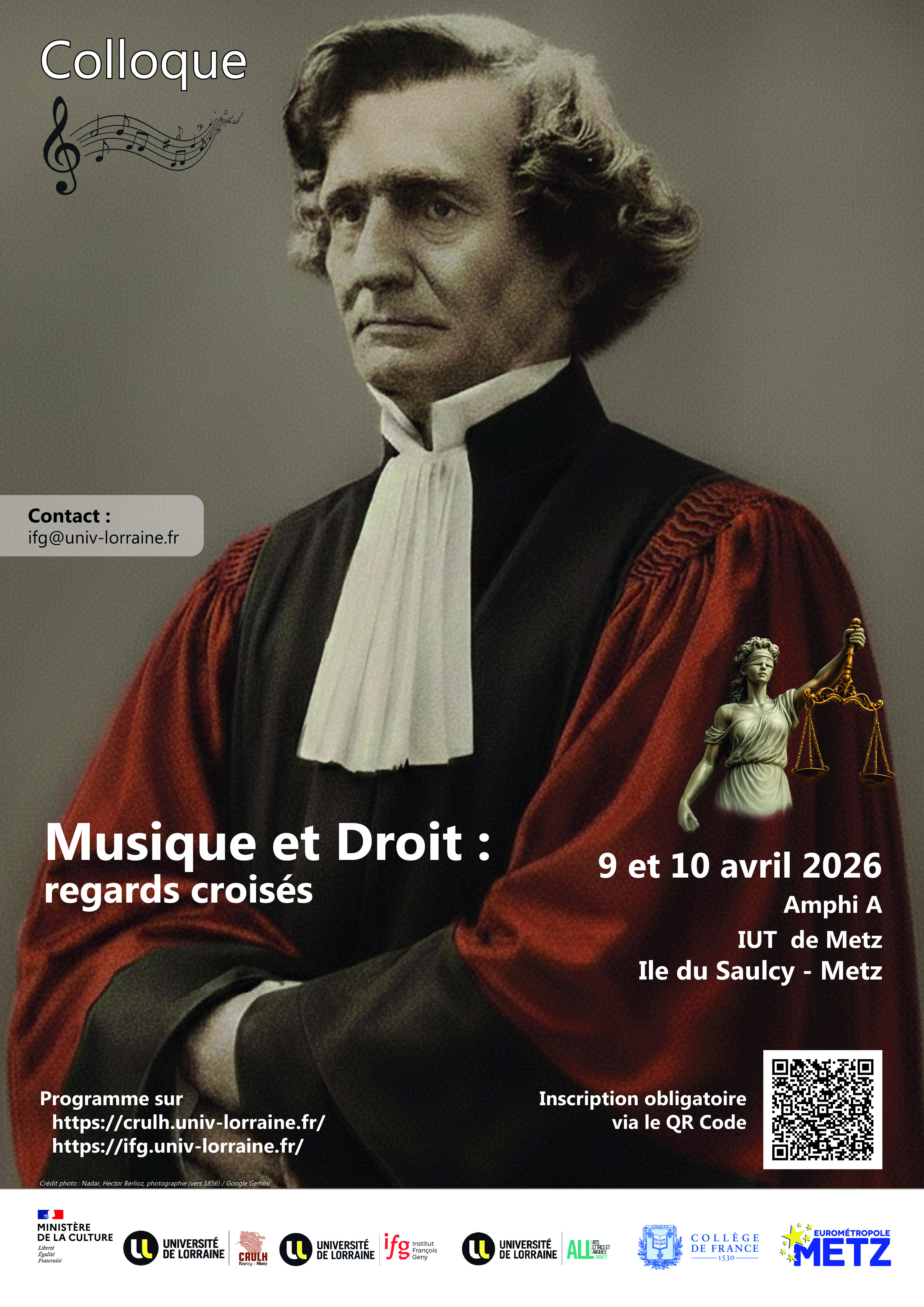 affiche musique et droit