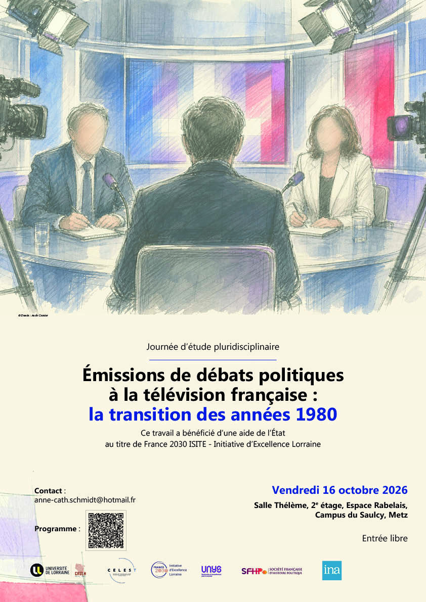 affiche émissions de débats politiques