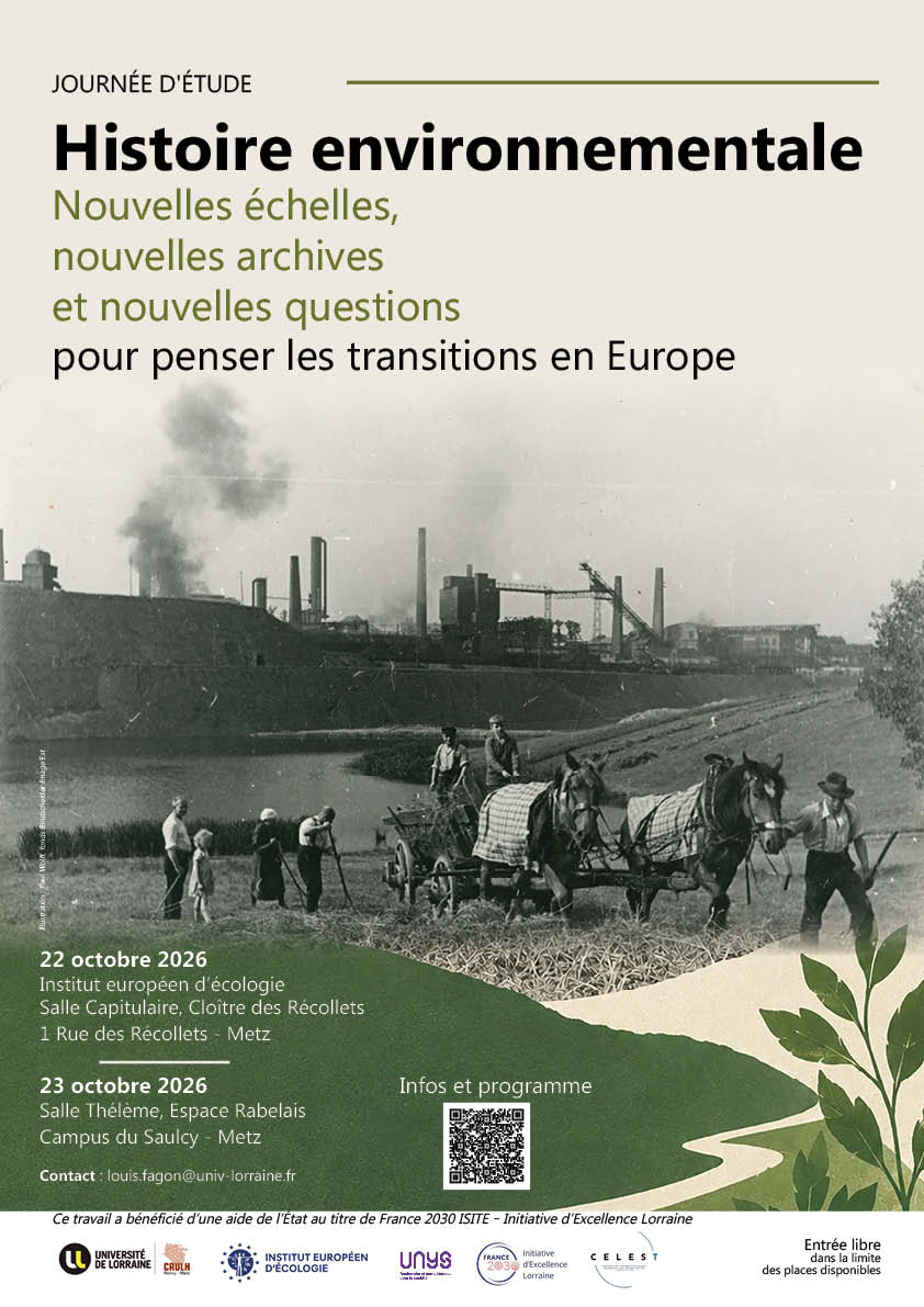 affiche histoire environnementale