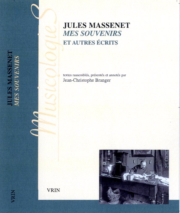 Couverture "Jules Massenet"