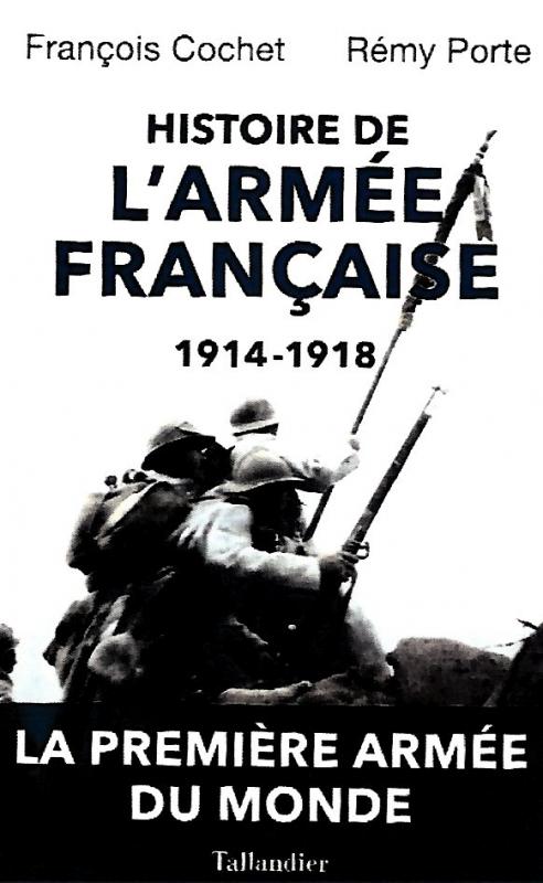 Couverture "Histoire de l'armée française 1914-1918"