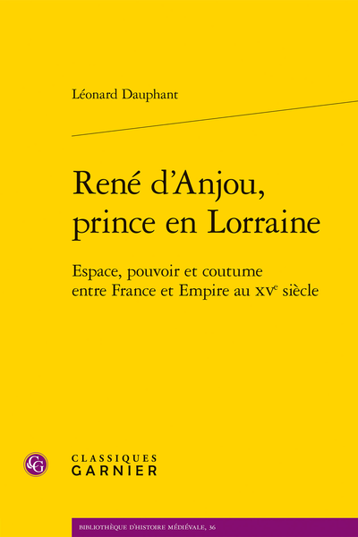 couverture René d'Anjou